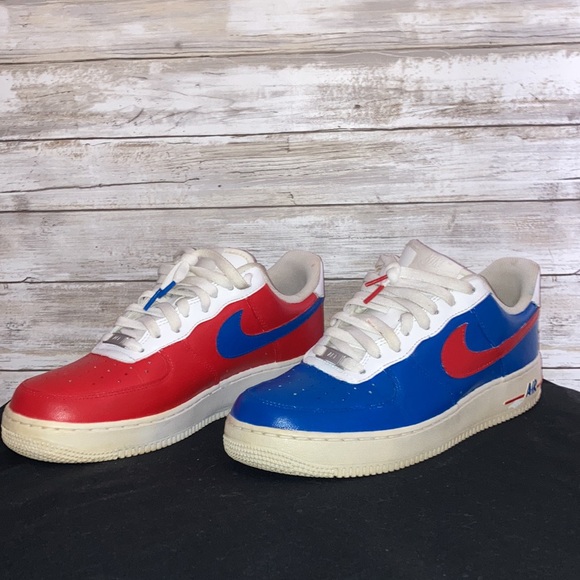 Men's Nike Air Force 1 Low Unlocked By You 

Size 9 Red /Blue /White - Picture 4 of 16